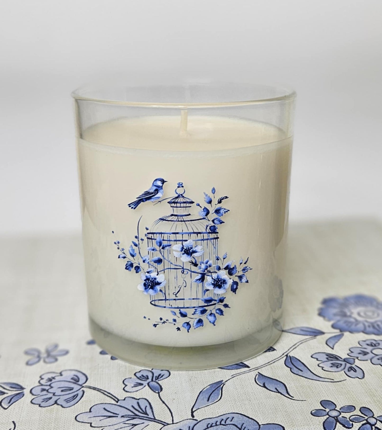 "Gingerbread Cookies" Chinoiserie, Botanical Soy/Coco Wax Candle (Large)