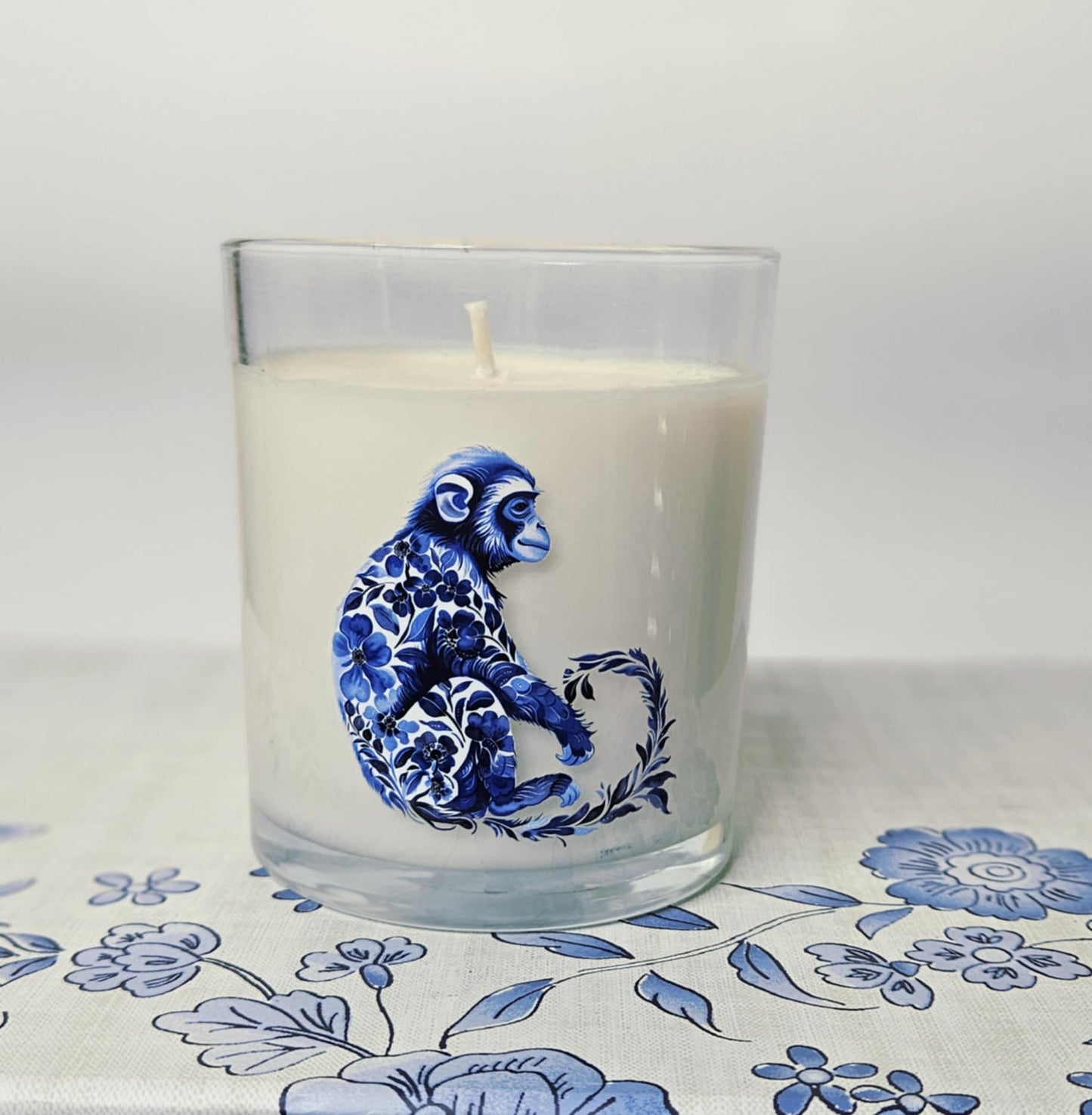 "Gingerbread Cookies" Chinoiserie, Botanical Soy/Coco Wax Candle (Large)