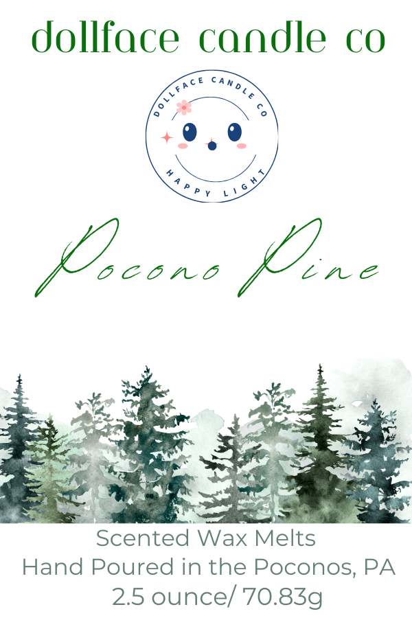 "Pocono Pine" Scented Wax Melts, 2.5 oz