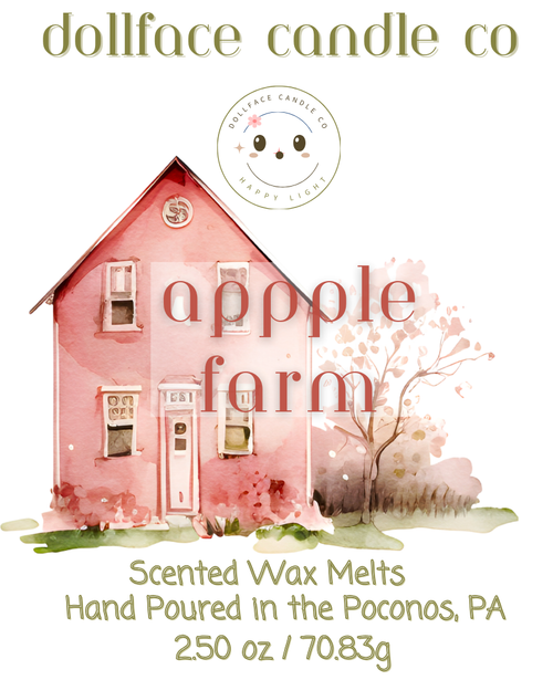 "Farmhouse" Pink Apple Scented Wax Melts, 2.75 oz