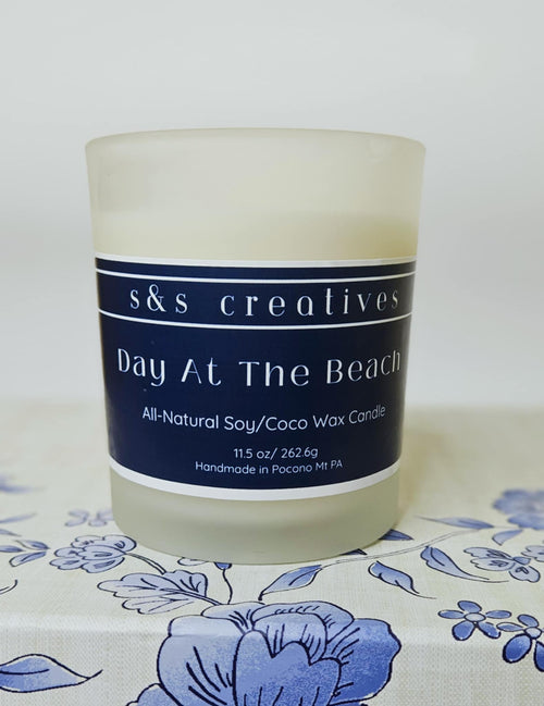 "Day At The Beach" Soy/Coco Wax Candle (Large)