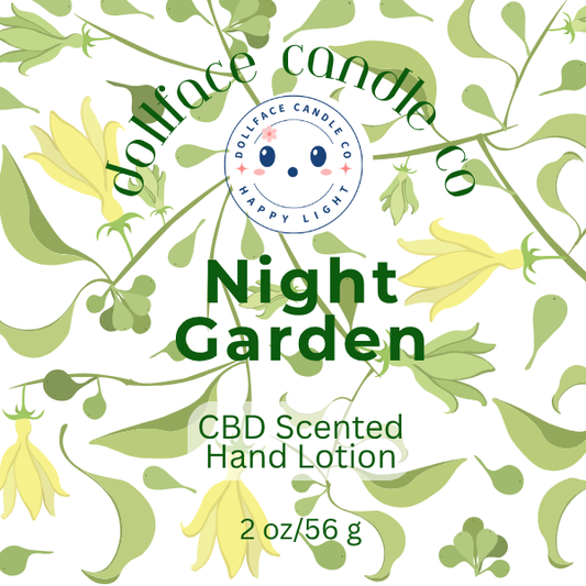 7 Flower "Night Garden" Scented Hand Lotion with CBD