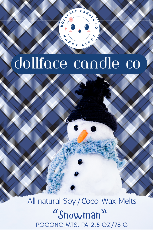"Snowman" Wax Melts